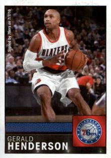 2016-17 Panini Stickers #53 Gerald Henderson Front