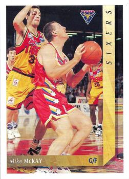 1994 Futera Australian NBL #116 Mike McKay Front