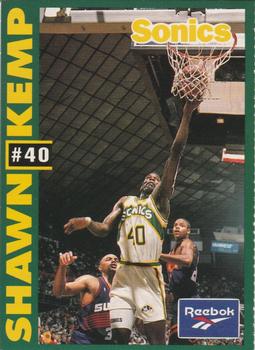 1992-93 Reebok Shawn Kemp #1 Shawn Kemp Front