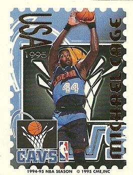 1995 Pro Stamps #11L Michael Cage Front