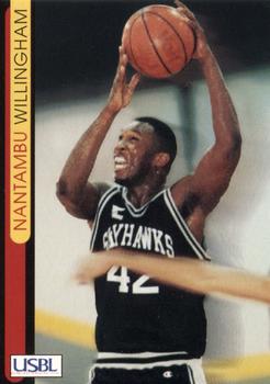 1997 Sports Time USBL #11 Nantambu Willingham Front