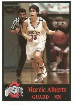 1993-94 Ohio State Buckeyes Women #NNO Marcie Alberts Front