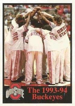 1993-94 Ohio State Buckeyes Women #NNO Ohio State Buckeyes Team Front