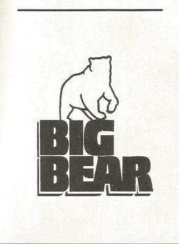 1993-94 Ohio State Buckeyes Women #NNO Big Bear Back
