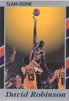 1990-91 Slam Dunk David Robinson (Unlicensed) #4 David Robinson Front