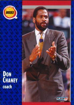 1991-92 Fleer - 3D Acrylic #73 Don Chaney Front