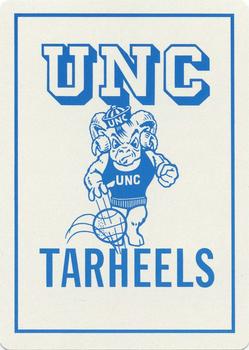 1973-74 North Carolina Tarheels Playing Cards #4♣ Billy Cunningham Back