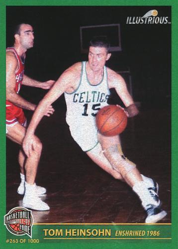 2005 Illustrious Hall of Fame Boston Celtics #NNO Tom Heinsohn Front