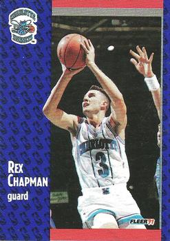 1991-92 Fleer Wheaties #6 Rex Chapman Front