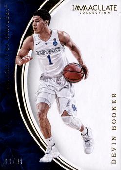 2016-17 Panini Immaculate Collection Collegiate #12 Devin Booker Front