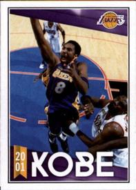 2015-16 Panini NBA Stickers #476 Kobe Bryant Front