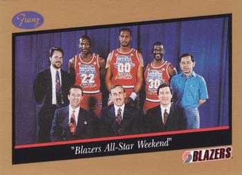 1991-92 Franz Portland Trail Blazers #2 Blazers All-Star Weekend Front