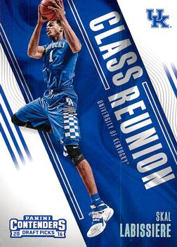 2016 Panini Contenders Draft Picks - Class Reunion #10 Skal Labissiere Front