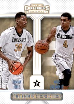2016 Panini Contenders Draft Picks - Collegiate Connections #7 Damian Jones / Wade Baldwin IV Front