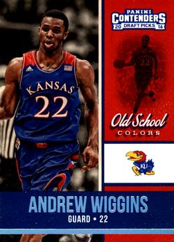 2016 Panini Contenders Draft Picks - Old School Colors #1 Andrew Wiggins Front