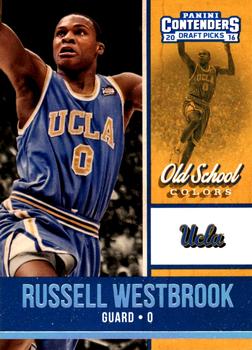 2016 Panini Contenders Draft Picks - Old School Colors #18 Russell Westbrook Front