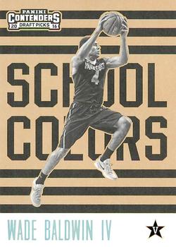 2016 Panini Contenders Draft Picks - School Colors #17 Wade Baldwin IV Front