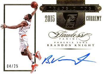 2015-16 Panini Flawless - Transitions #TR-BK4 Brandon Knight Front