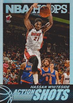 2016-17 Hoops - Action Shots #14 Hassan Whiteside Front