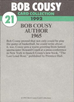 1992 Bob Cousy Collection #21 Author 1965 Back