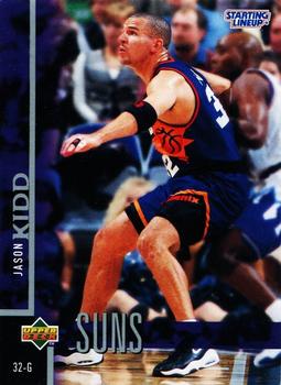 1998 Kenner/Upper Deck Starting Lineup Cards #SL21 Jason Kidd Front