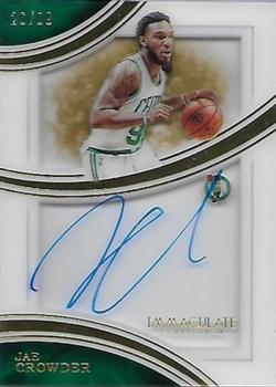 2015-16 Panini Immaculate Collection - Shadowbox Signatures #SS-JC Jae Crowder Front