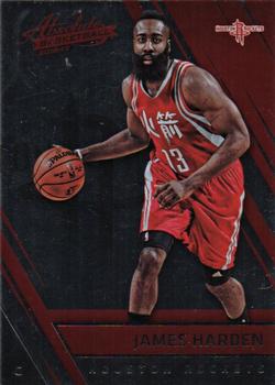 2016-17 Panini Absolute #50 James Harden Front