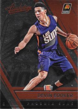 2016-17 Panini Absolute #75 Devin Booker Front