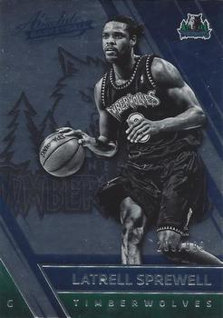 2016-17 Panini Absolute #150 Latrell Sprewell Front