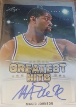 2016 Leaf Greatest Hits Basketball #GH-MJ2 Magic Johnson Front