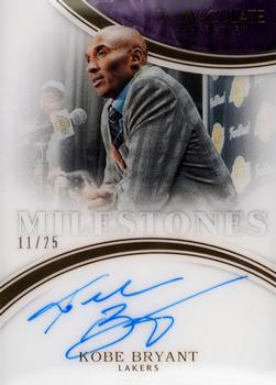 2015-16 Panini Immaculate Collection - Milestones #1 Kobe Bryant Front