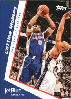 2005-06 Topps Jet Blue Los Angeles Clippers #LAC8 Cuttino Mobley Front