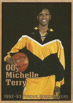 1992-93 Purdue Boilermakers Women #NNO Michelle Terry Front