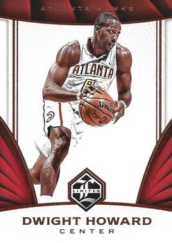 2016-17 Panini Limited #6 Dwight Howard Front