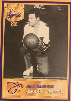 1997-98 Kansas State Wildcats Legends #12 Jack Gardner Front