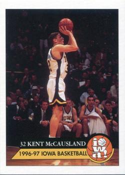 1996-97 Iowa Hawkeyes #NNO Kent McCausland Front