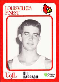 1988-89 Louisville Cardinals Collegiate Collection #83 Bill Daragh Front