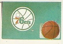 1989 KOS/JEZ Yugoslavian Stickers #107 Philadelphia 76ers Logo Front