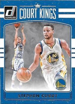 2016-17 Donruss - Court Kings #2 Stephen Curry Front