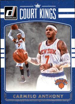 2016-17 Donruss - Court Kings #12 Carmelo Anthony Front