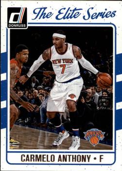 2016-17 Donruss - The Elite Series #23 Carmelo Anthony Front