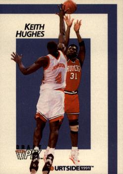 1991 Courtside #28 Keith Hughes Front