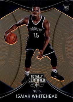 2016-17 Panini Totally Certified - Gold #126 Isaiah Whitehead Front