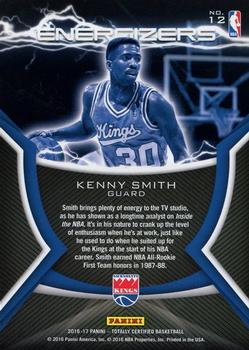 2016-17 Panini Totally Certified - Energizers #12 Kenny Smith Back