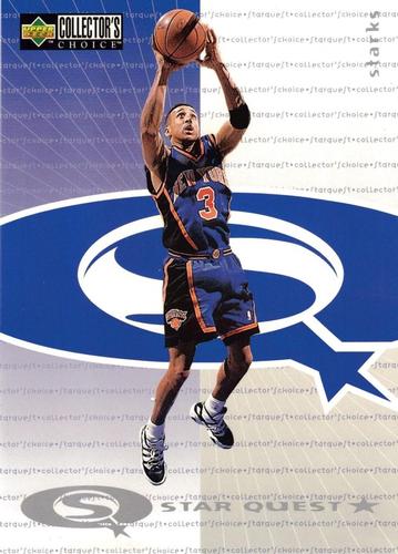 1997-98 Collector's Choice - StarQuest 5x7 #STR1 John Starks Front