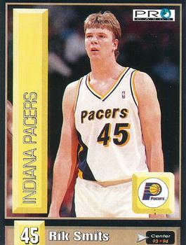 1993-94 Pro Cards French Sports Action Basket #5713 Rik Smits Front