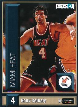 1993-94 Pro Cards French Sports Action Basket #5509 Rony Seikaly Front