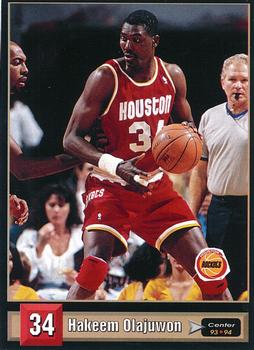 1993-94 Pro Cards French Sports Action Basket #5415 Hakeem Olajuwon Front