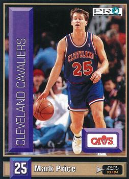 1993-94 Pro Cards French Sports Action Basket #5403 Mark Price Front