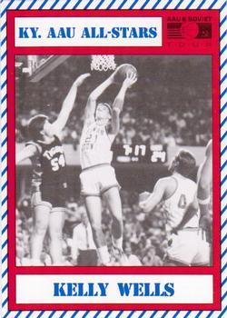 1990 Kentucky AAU Soviets - Perforated #18 Kelly Wells Front
